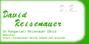 david reisenauer business card